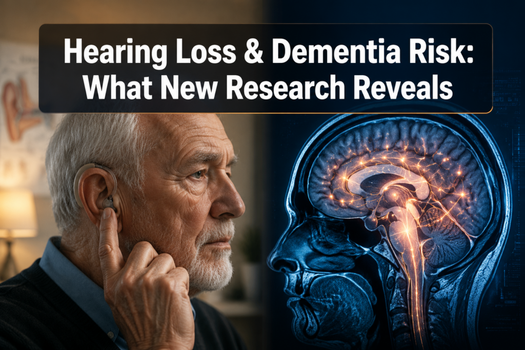 New research linking age-related hearing loss to increased dementia risk