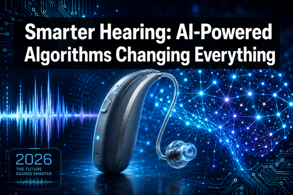 AI-powered algorithms to improve hearing aid performance
