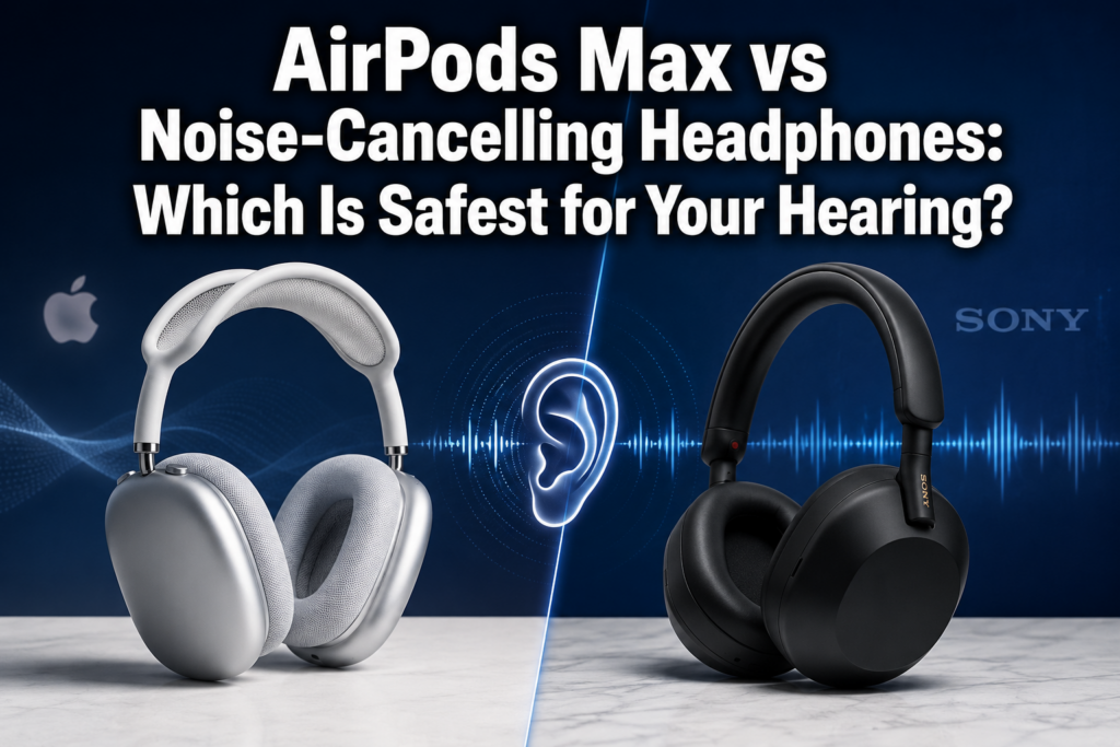 AirPods Max vs Noise-Cancelling Headphones: Which Over-Ear Option Is Safest for Your Hearing?