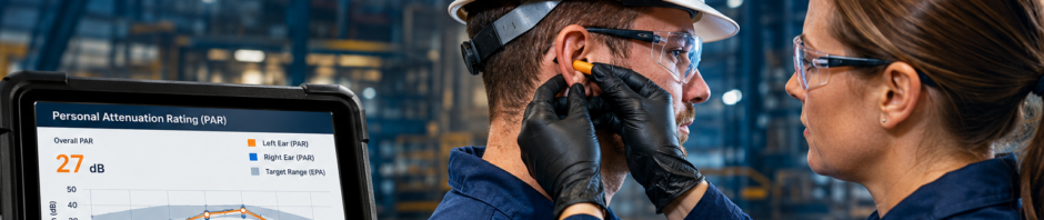 Personalized fit-testing for hearing protection devices