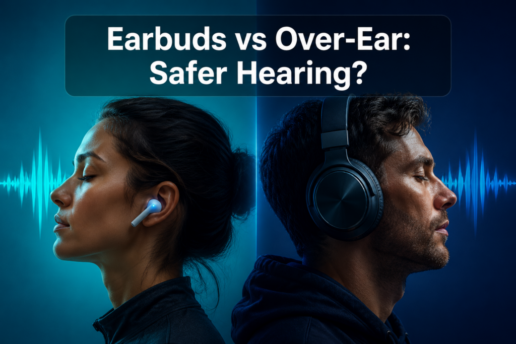 Wireless Earbuds vs Over-Ear Headphones: Which Is Safer for Your Long-Term Hearing?