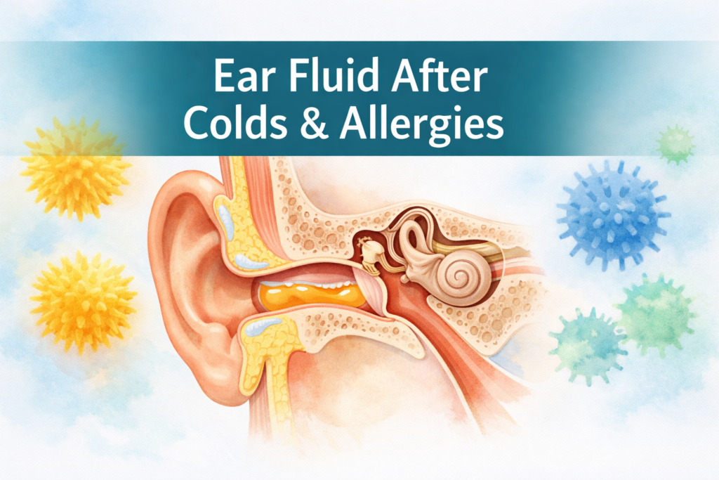 Otitis Media With Effusion and Adult Hearing